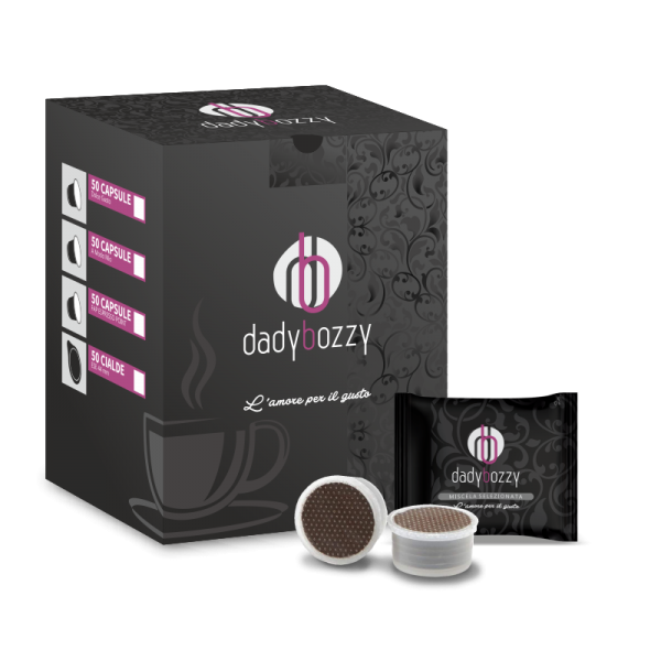 100 CAPSULE CAFFE DADY BOZZY MISCELA SELEZIONE COMPATIBILI ESPRESSO POINT®