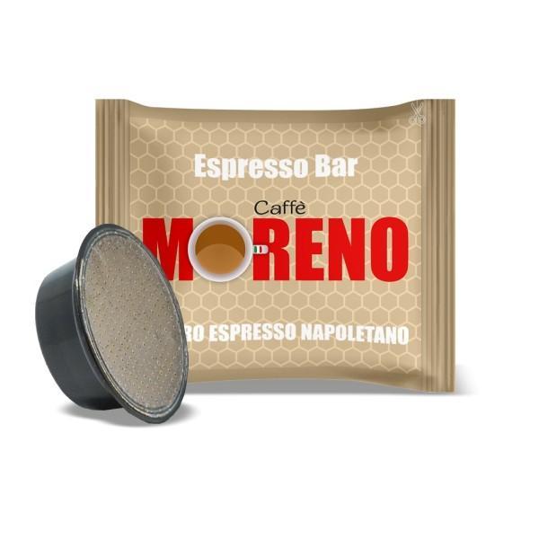 100 KAPSUL CAFFE MORENO ESPRESSO BLEND BAR ZDRUŽLJIVO A MODO MIO