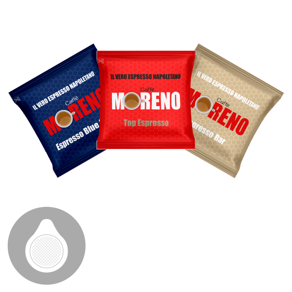 MIX 150 CIALDE CAFFE MORENO CIALDE ESE 44 MM