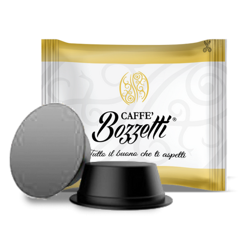 100 CAPSULES COFFE BOZZETTI MIX GOLD COMPATIBLE A MODO MIO