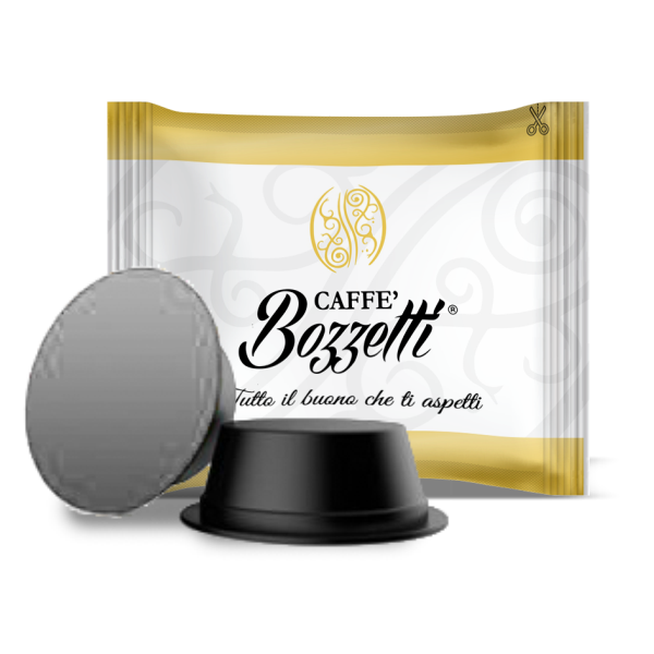 100 CAPSULES COFFE BOZZETTI MIX GOLD COMPATIBLE A MODO MIO