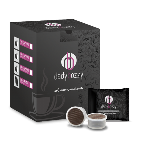 100 CAPSULE CAFFE DADY BOZZY MISCELA SELEZIONE COMPATIBILI ESPRESSO POINT®