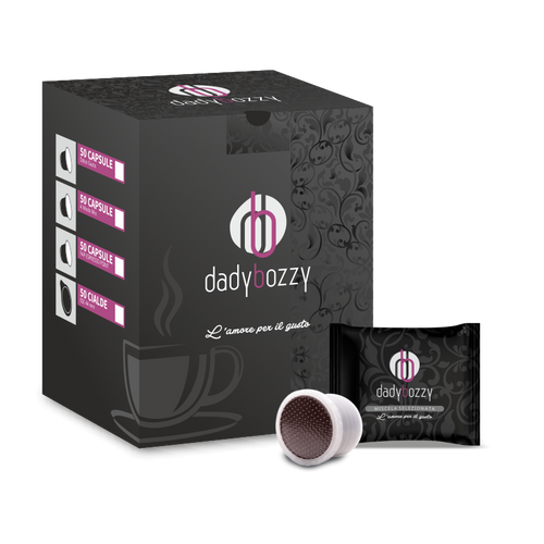 100 CAPSULE CAFFE DADY BOZZY MISCELA SELEZIONE COMPATIBILI UNO SYSTEM®