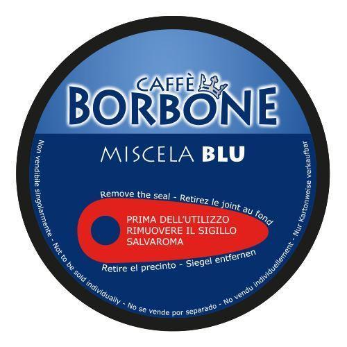 90 CAPSULE CAFFE BORBONE DOLCE RE MISCELA BLU COMPATIBILI DOLCE GUSTO®