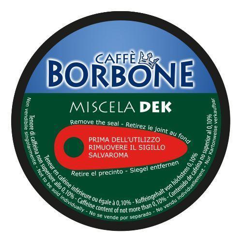 90 CAPSULES COFFEE BORBONE DOLCE RE BLEND DEK COMPATIBLE DOLCE GUSTO®