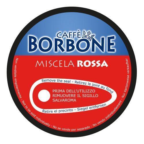 90 KAPSUL KAVA BORBONE DOLCE RE BLEND RDEČA ZDRUŽLJIV DOLCE GUSTO®