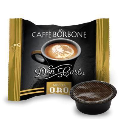 50 CAPSULES COFFEE BORBONE DON CARLO BLEND GOLD COMPATIBLE A MODO MIO®